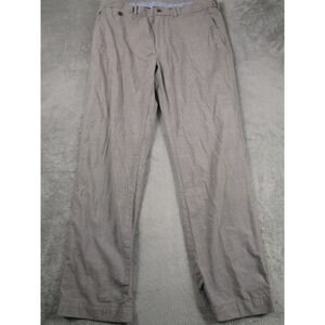 Polo Ralph Lauren Pants Mens 36x32‎ Gray Wool Golf Pockets Preppy